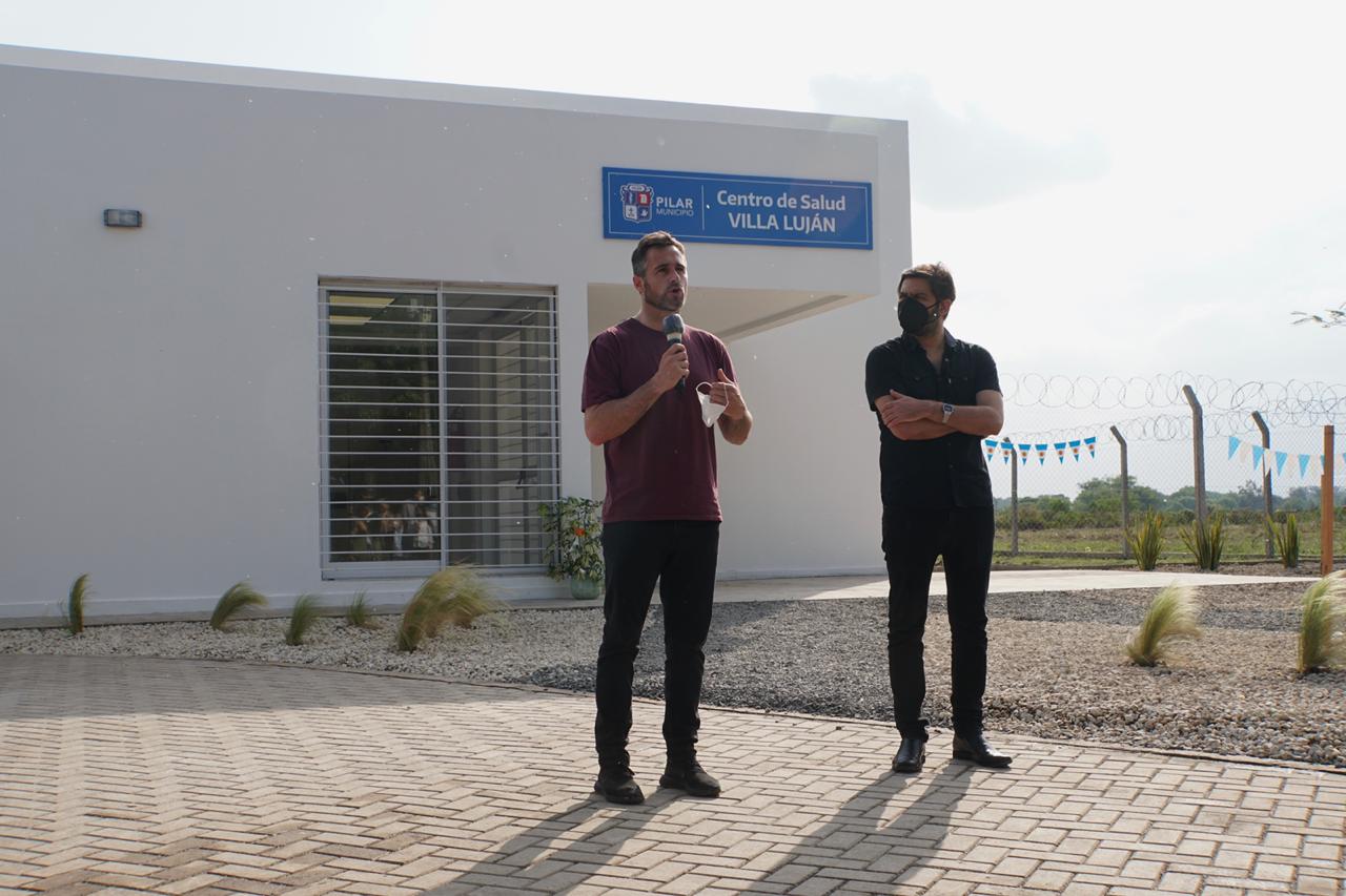 Bianco y Achával inauguraron un centro de salud en Pilar