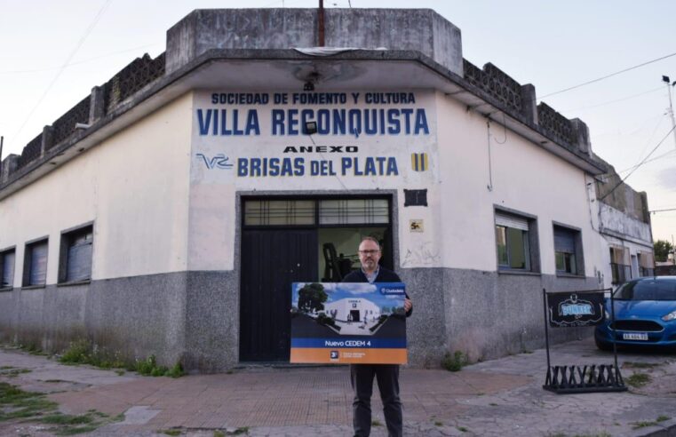 Valenzuela anunció la construcción del cuarto centro deportivo municipal en Ciudadela