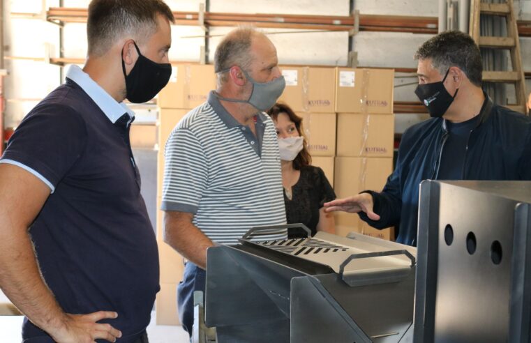 Jorge Macri visitó a emprendedores de José C. Paz