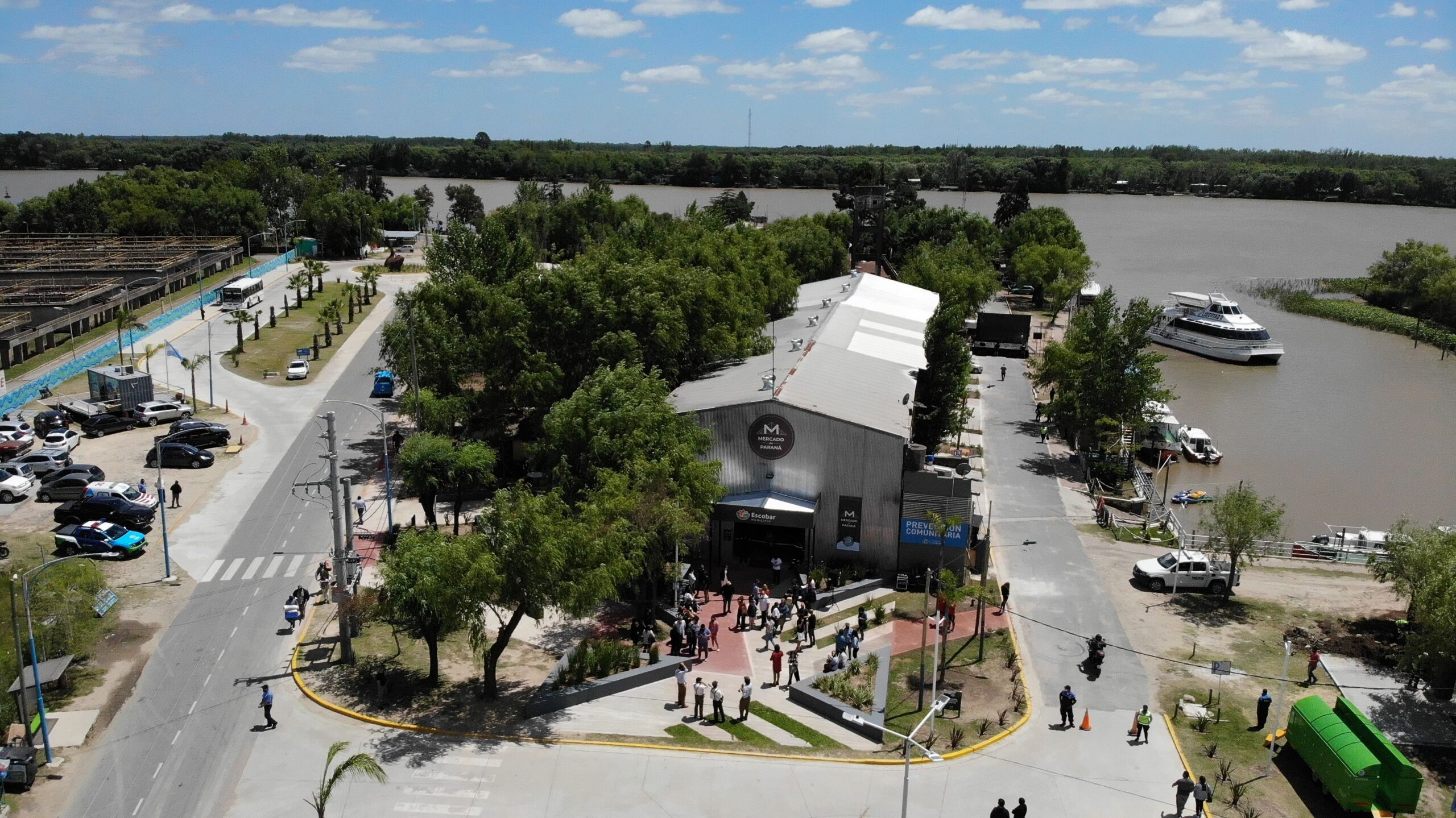 El Mercado del Paraná ofrece un fin de semana con actividades saludables y artísticas al aire libre