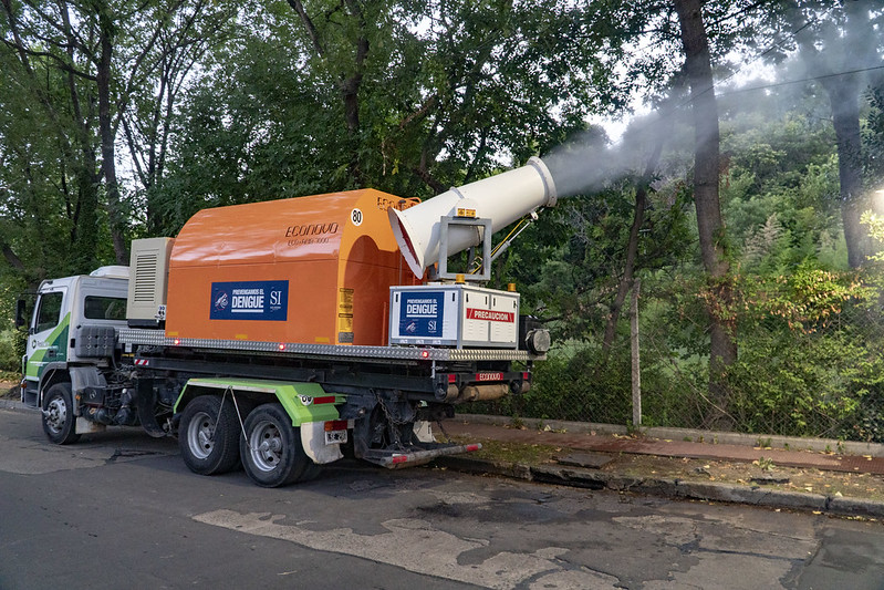 San Isidro combate al Dengue con equipo de última generación