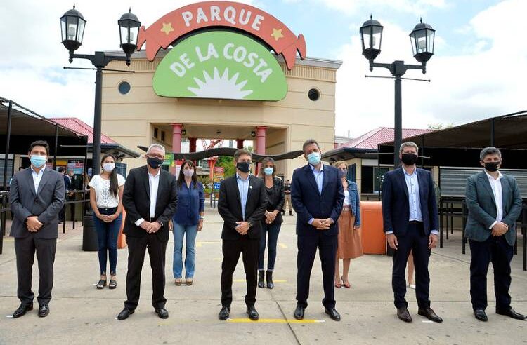 Zamora celebró reapertura del complejo Parque de la Costa