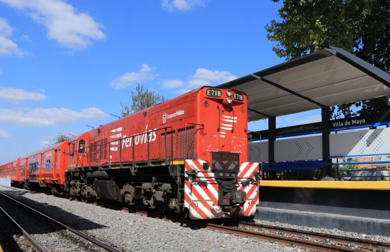 Inauguraron la renovada estación Villa de Mayo de la línea Belgrano Norte