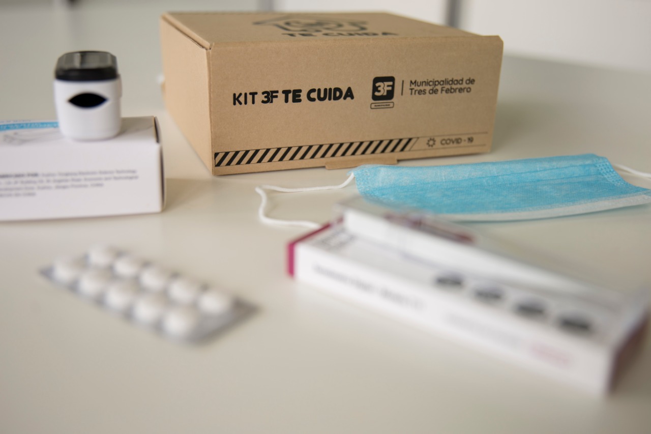Tres de Febrero entregará kits para cuidar a los pacientes con COVID-19