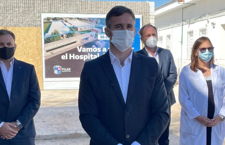 Achával compartió la ampliación del Hospital de Derqui con Alberto y Kicillof