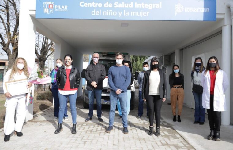 Achával y Gollán inauguraron el Centro de Salud Integral del Niño y la Mujer en Monterrey