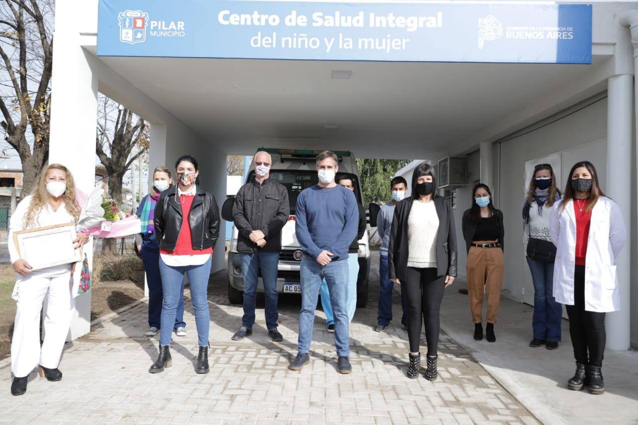 Achával y Gollán inauguraron el Centro de Salud Integral del Niño y la Mujer en Monterrey