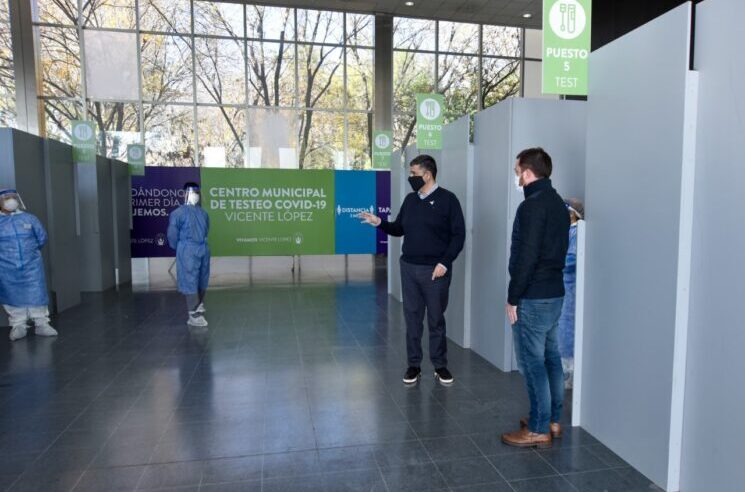 Vicente López suma un Centro de Testeo Rápido de COVID-19