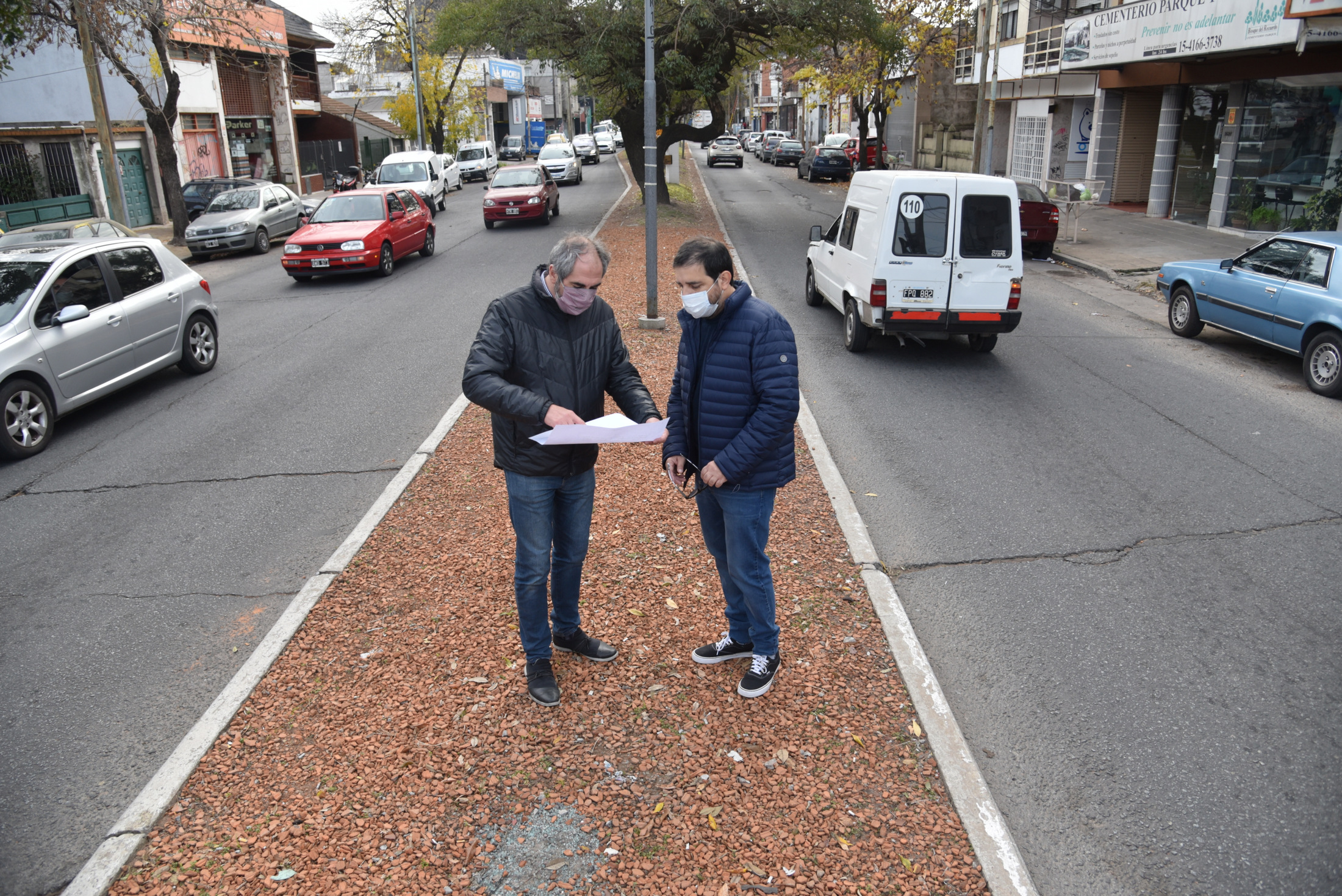 “Estamos ejecutando un plan ambicioso de obras para los vecinos”