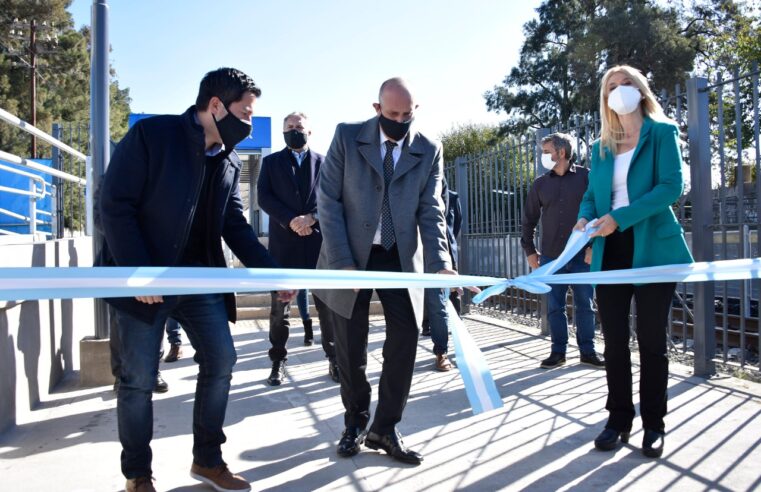 Quedó inaugurada la estación de Ing. Adolfo Sourdeaux