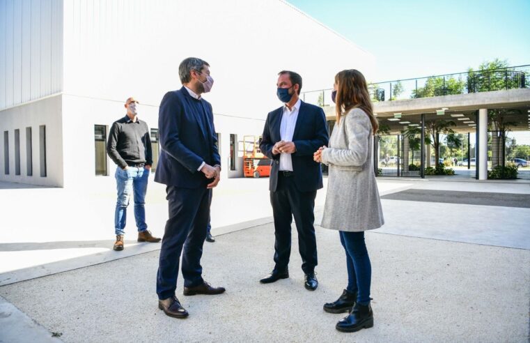 Sujarchuk y Lammens supervisaron los trabajos del programa “Clubes en Obra”