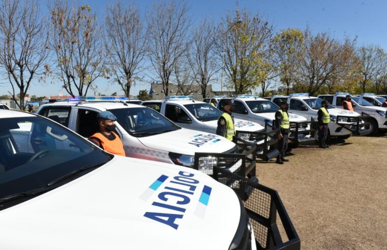 Tres de Febrero suma 35 móviles policiales para reforzar la seguridad