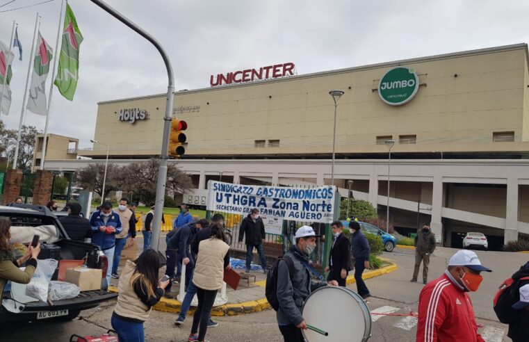 Los Gastronómicos se movilizan a Unicenter