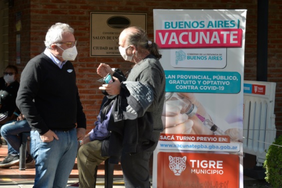 Julio Zamora: “Estamos próximos a abrir un nuevo centro de vacunación contra COVID-19 en Troncos del Talar