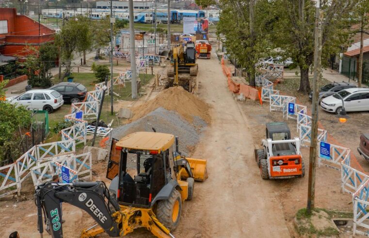 Avanzan las obras complementarias del Túnel de Avenida Sobremonte