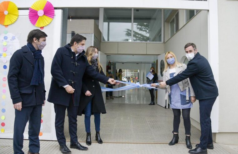 Achával y Trotta inauguraron un jardín de infantes en Lagomarsino