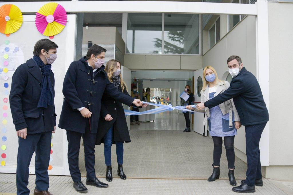 Achával y Trotta inauguraron un jardín de infantes en Lagomarsino