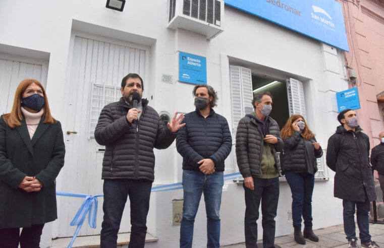 Moreira, Cafiero y Katopodis inauguraron un Centro de Atención de Consumos Problemáticos