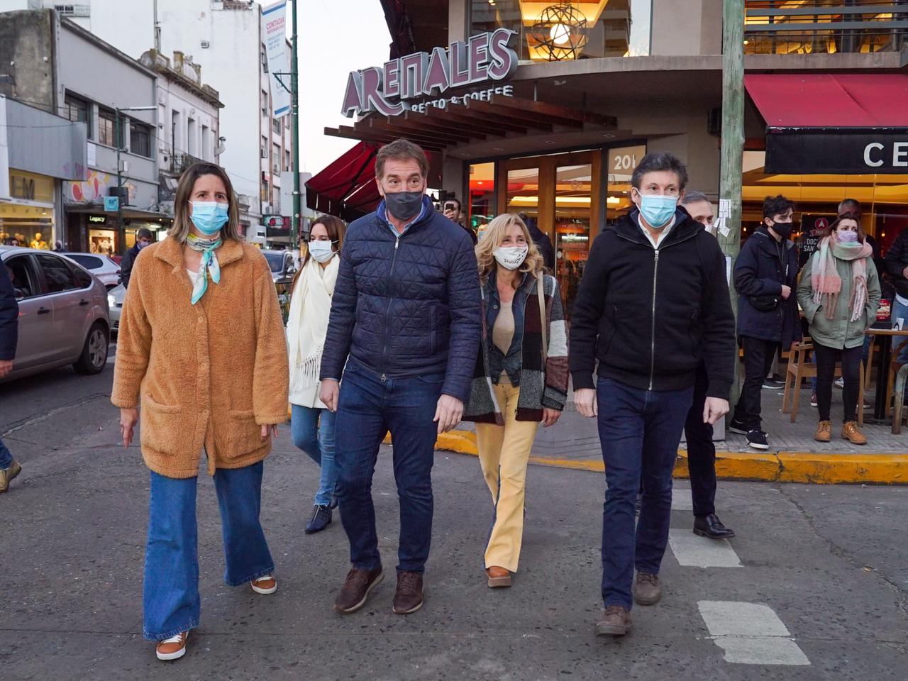 Santilli y Posse juntos en San Isidro: “En estas elecciones se juega el modelo de país”