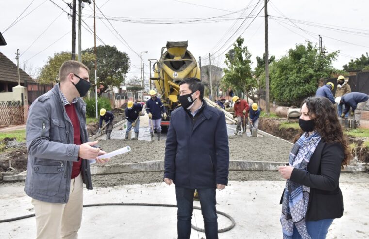 “Estamos felices de poder multiplicar la obra pública en momentos de pandemia”