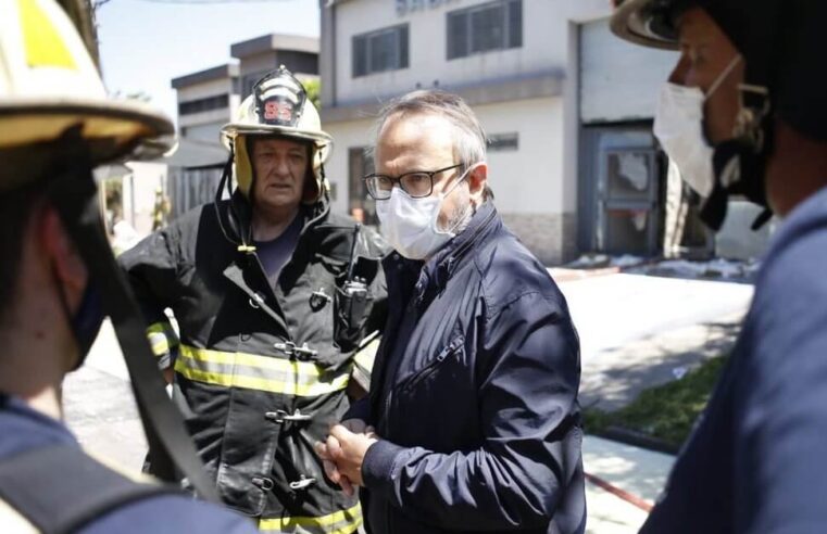 Tres de Febrero reafirma su compromiso con los Bomberos Voluntarios