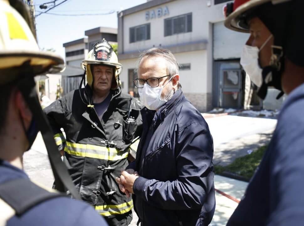 Tres de Febrero reafirma su compromiso con los Bomberos Voluntarios