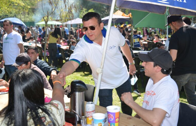 Fabián Agüero celebró el Día de la Primavera con los trabajadores gastronómicos