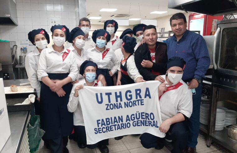 Fabián Agüero suma el apoyo de los trabajadores de Kansas y del comedor del Sanatorio de la Trinidad