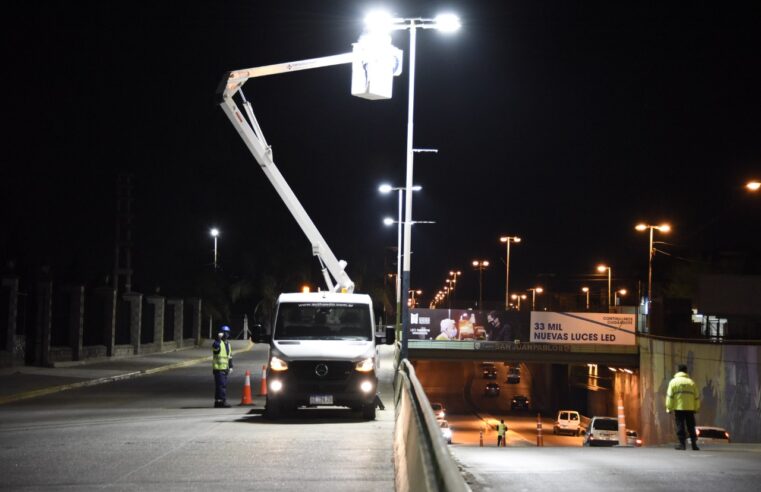 Suman 33 mil nuevas luces LED en todo Malvinas Argentinas