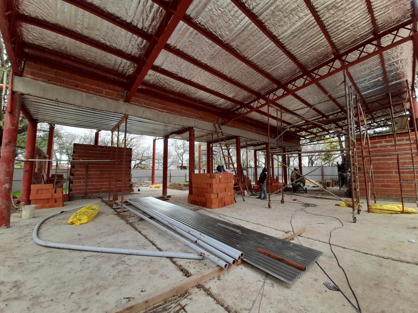 Escobar avanza con la construcción del nuevo Centro de Atención Primaria “Juana Azurduy”