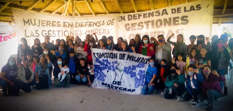 Reunidas en asamblea, trabajadoras y candidatas del FIT Unidad impulsarán campaña para que Madygraf sea de sus trabajadores