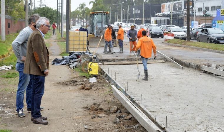 Avanza la remodelación integral de la Ruta 9 en General Pacheco