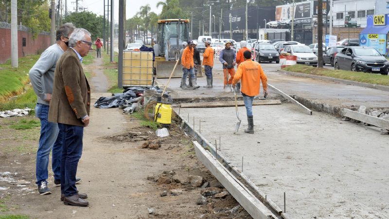 Avanza la remodelación integral de la Ruta 9 en General Pacheco