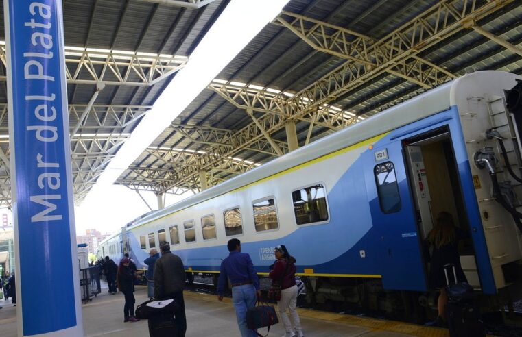 Se vendieron más de 270 mil pasajes de tren para la temporada de verano