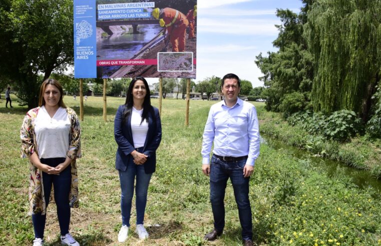 Malvinas Argentinas: se realizará el saneamiento del Arroyo “Las Tunas”