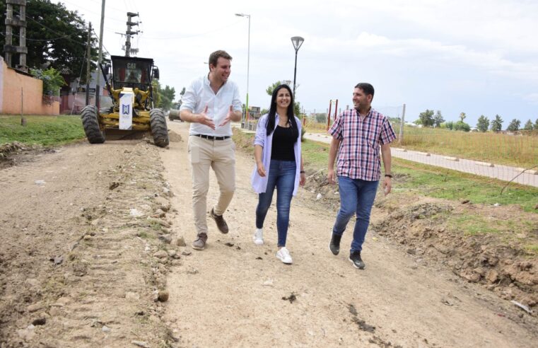 Malvinas Argentinas encara nueva obra en Villa de Mayo