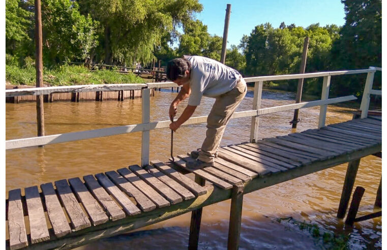 Avanza la puesta en valor de muelles públicos en el Delta de Tigre