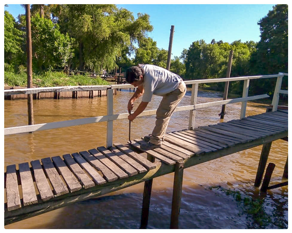 Avanza la puesta en valor de muelles públicos en el Delta de Tigre