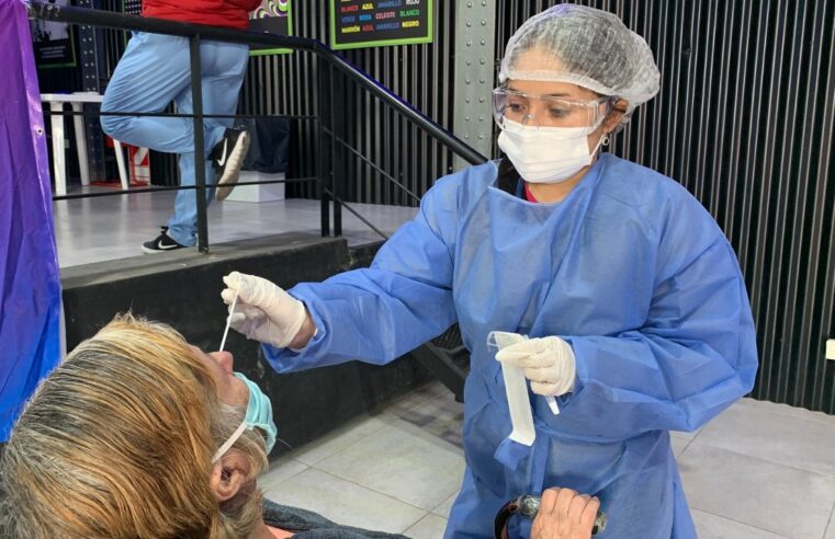 Escobar pone en funcionamiento un nuevo centro de testeo rápido de Covid
