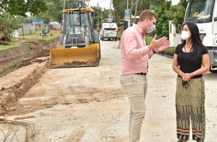 “Esta obra nos va a conectar desde Ruta 197 hasta Tortuguitas”