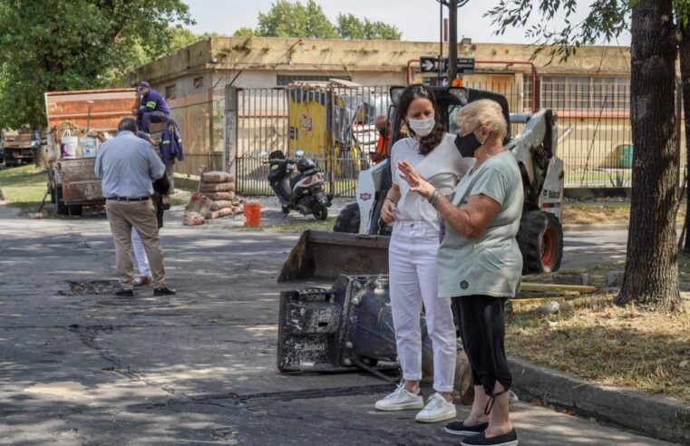 Soledad Martínez: “Trabajamos para que todos los vecinos transiten seguros y tranquilos por la calle”