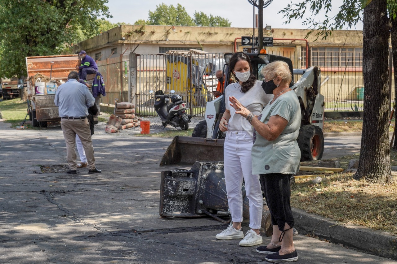 Soledad Martínez: “Trabajamos para que todos los vecinos transiten seguros y tranquilos por la calle”