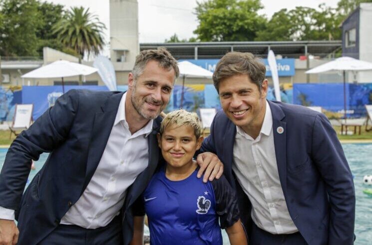 Achával y Kicillof inauguraron el Club Municipal Del Viso