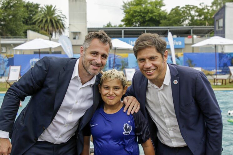 Achával y Kicillof inauguraron el Club Municipal Del Viso