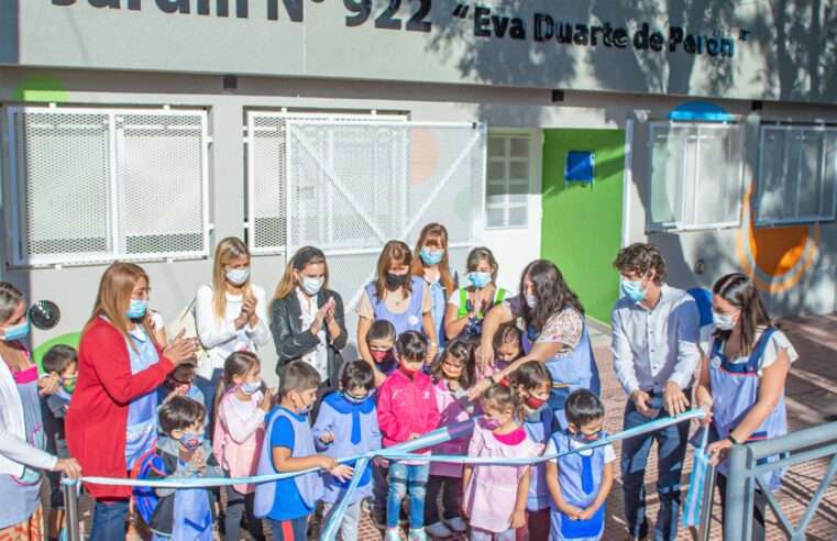 Andreotti inauguró la cuarta de 7 instituciones educativas renovadas en el verano