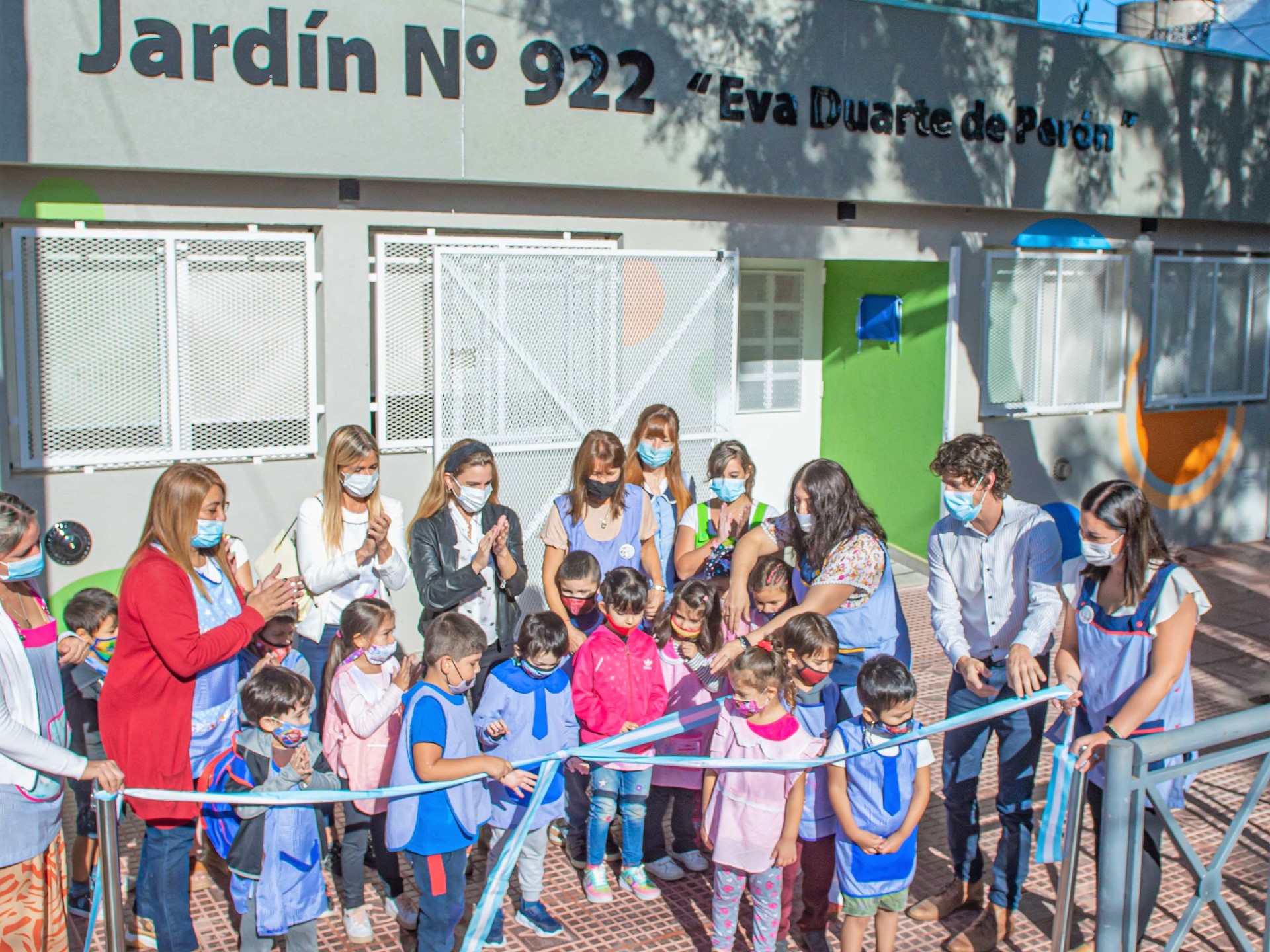 Andreotti inauguró la cuarta de 7 instituciones educativas renovadas en el verano