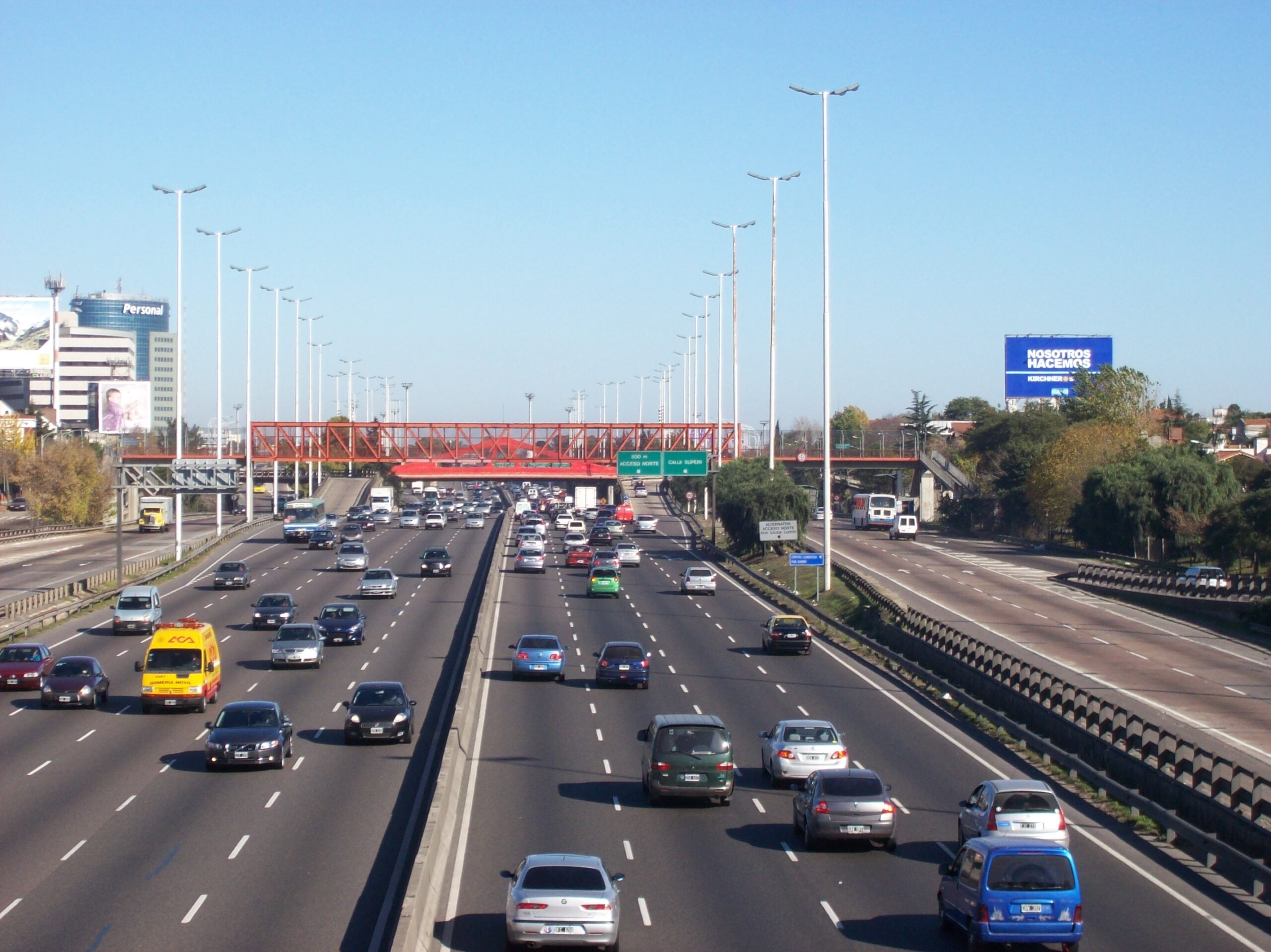 Panamericana: La mitad de los conductores no respetan la distancia entre autos