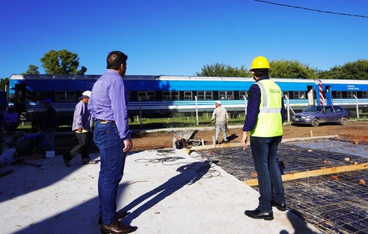 Avanzan las obras en el entorno de la Estación General Pacheco y la nueva plaza sobre la 197