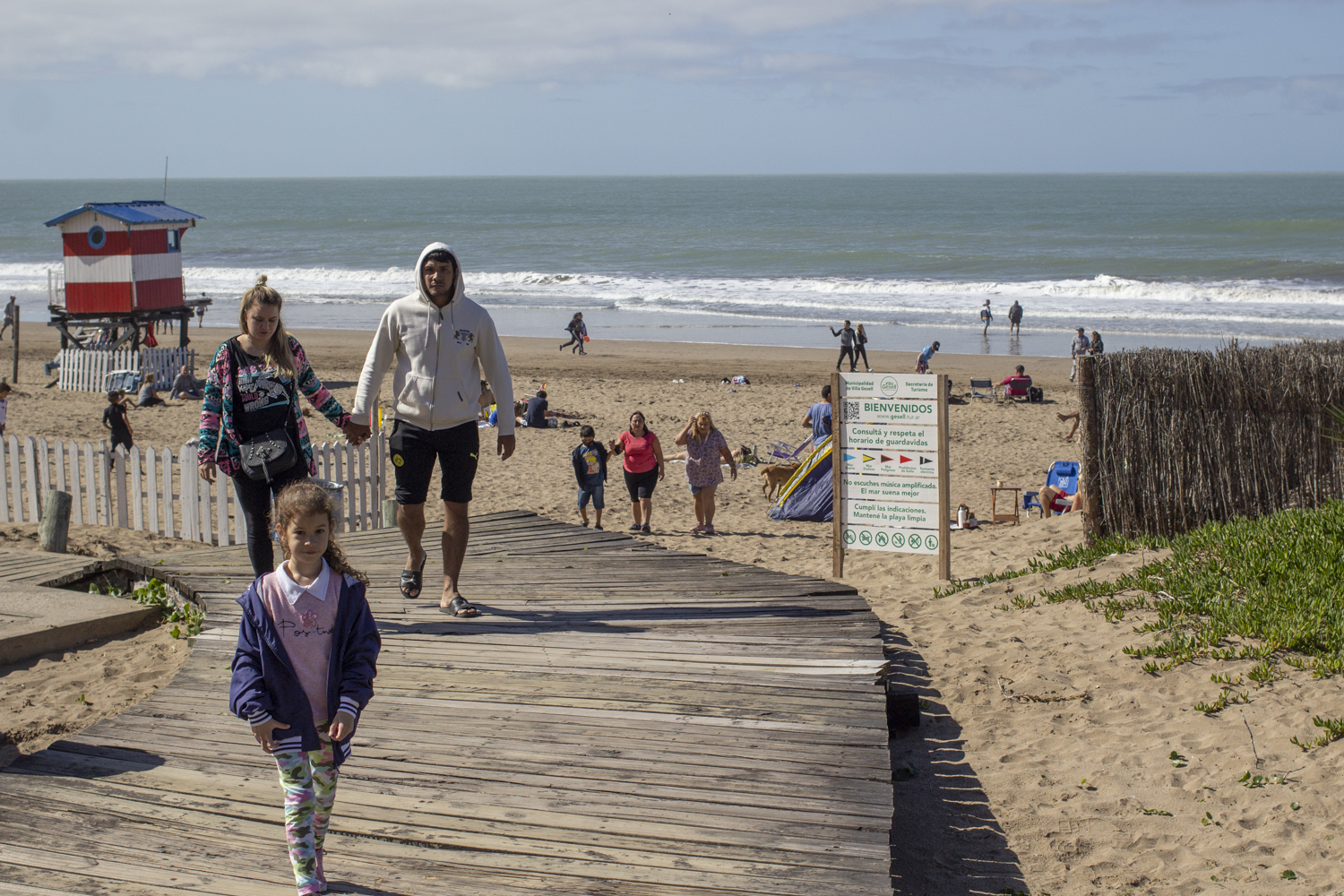 Villa Gesell recibió más de 75 mil turistas durante el fin de semana de pascuas