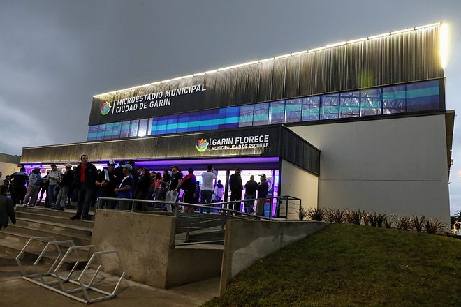 El Microestadio de Garín vuelve a ser un espacio cultural y deportivo